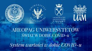 Debata „System wartości w dobie COVID-u” – Areopag Uniwersytetów