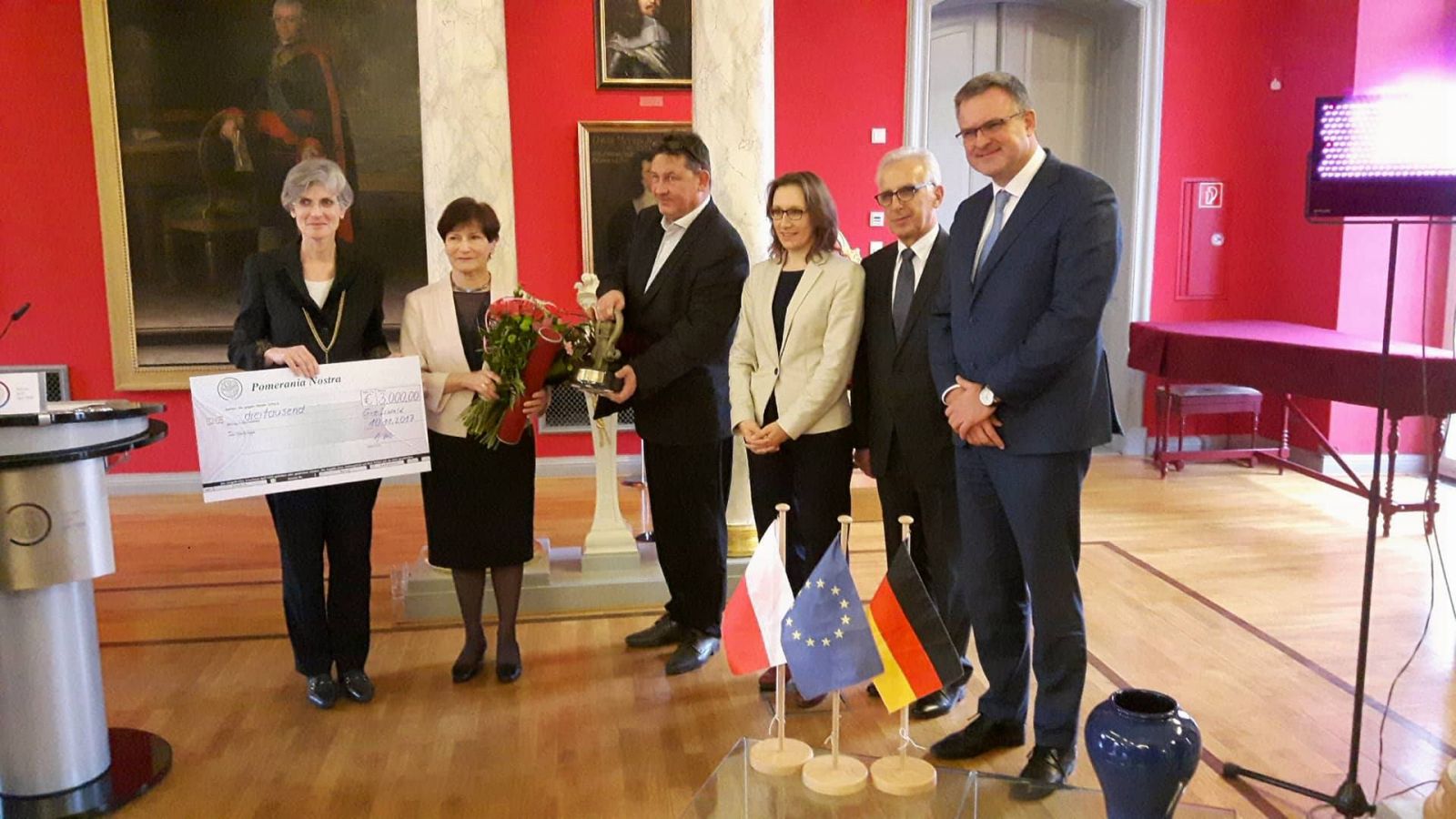 Uroczystość wręczenia Nagrody Pomerania Nostra prof. Annie Wolff-Powęskiej