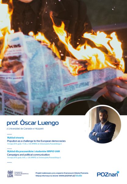 plakat wykładów prof. Luengo