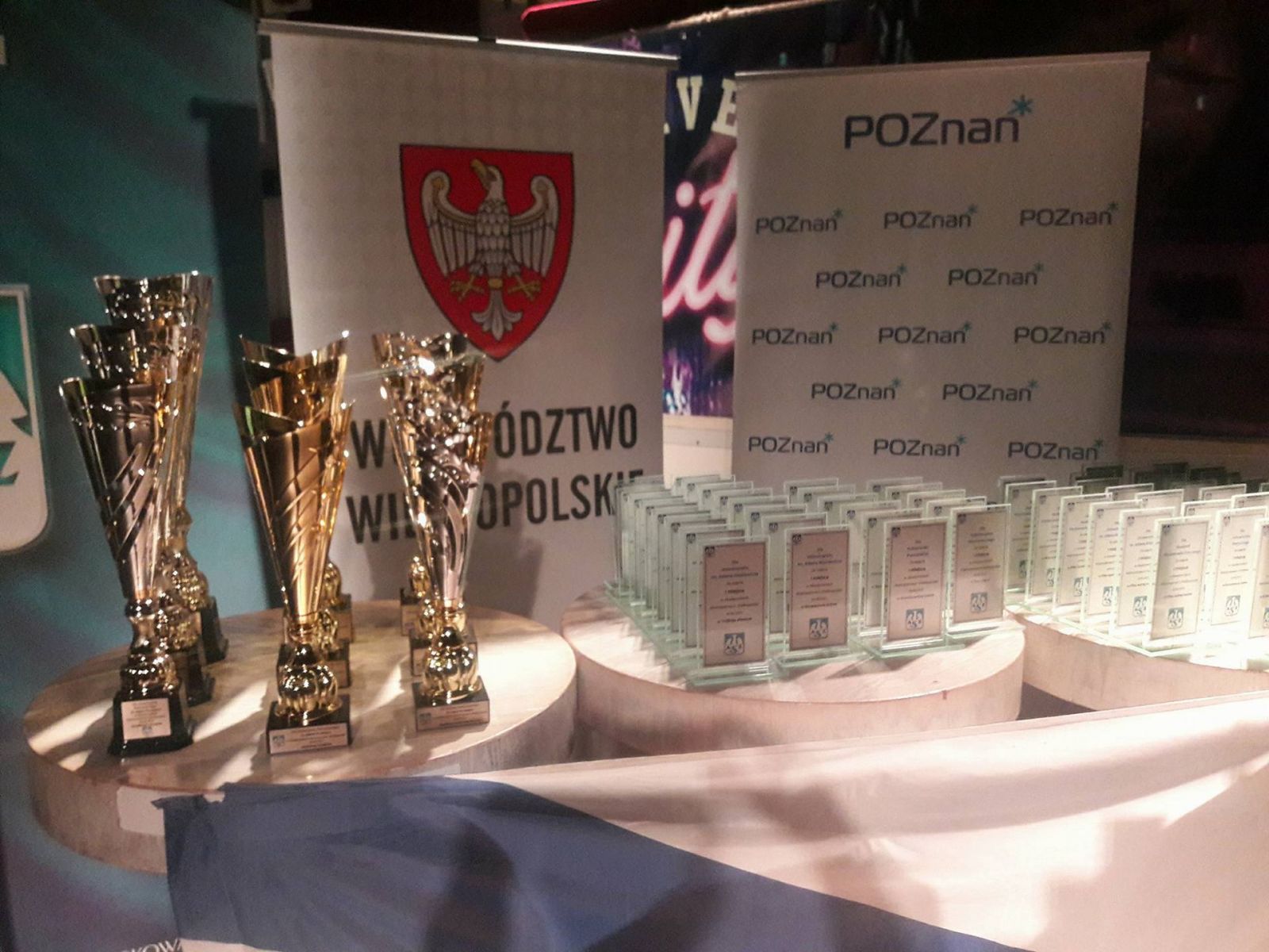 Akademickie Mistrzostwa Wielkopolski - statuetki dla nagrodzonych