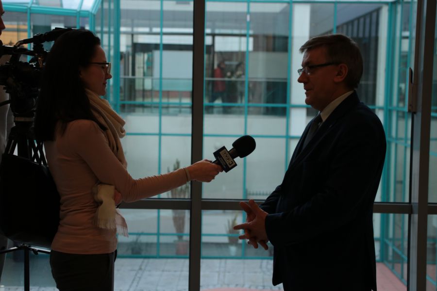 Prorektor UAM, prof. dr hab. Tadeusz Wallas