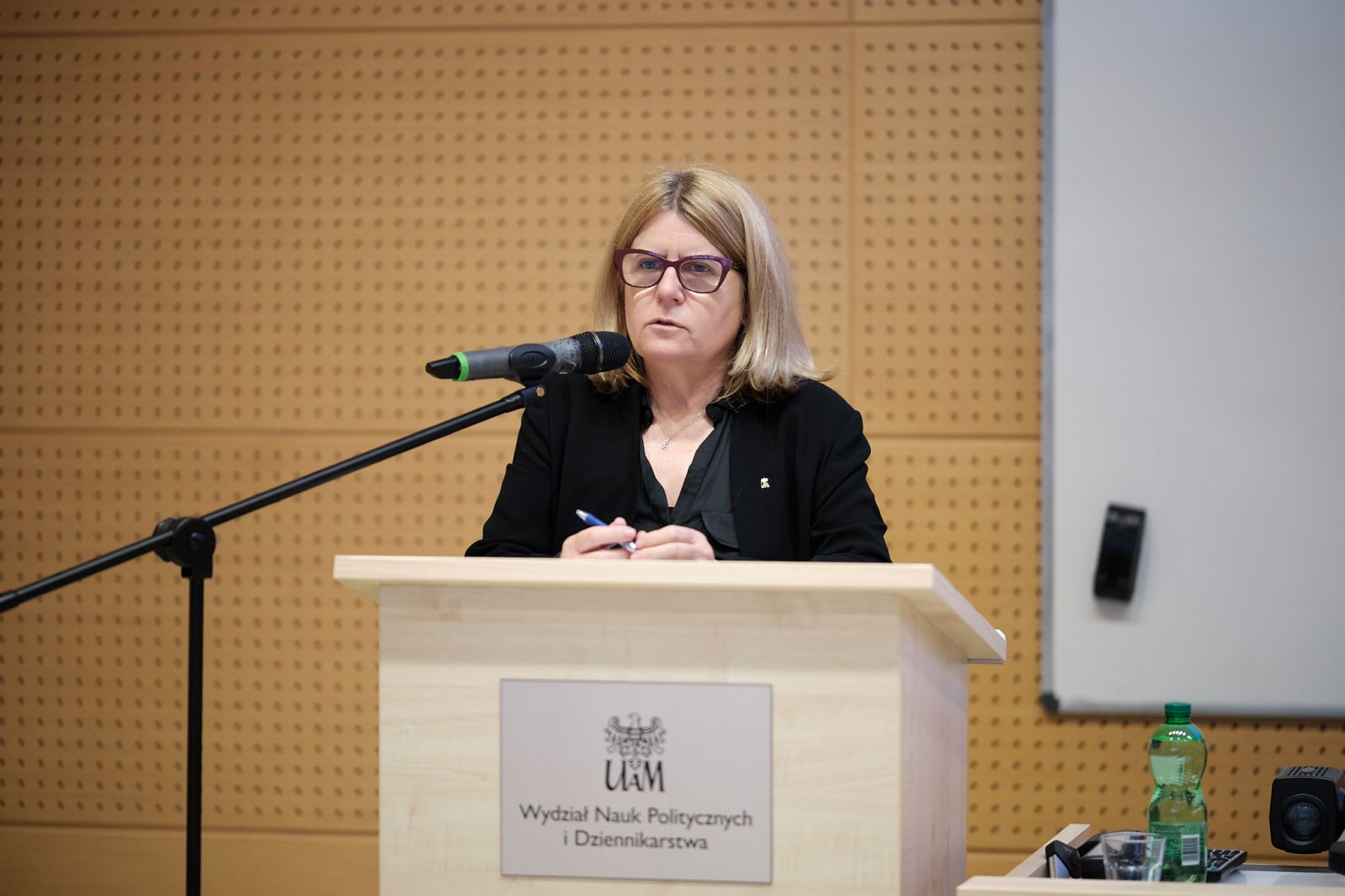 Wystąpienie prof. Bogumiły Kaniewskiej