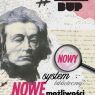 Plakat systemu Alma z wizerunkiem Adama Mickiewicza i napisem - nowy system biblioteczny nowe możliwości.