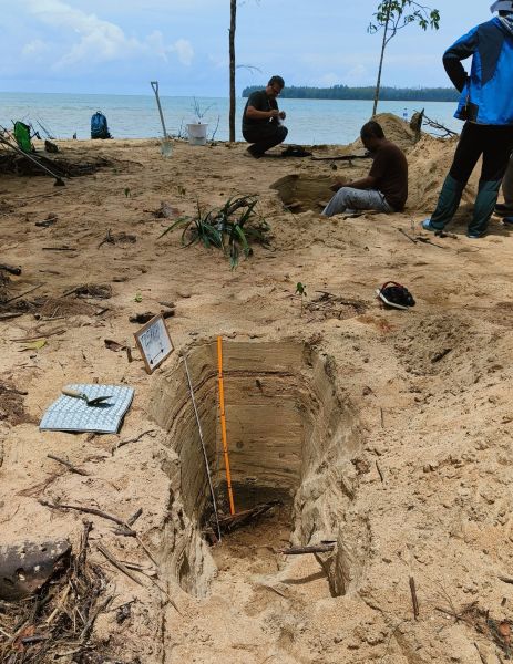 Andaman Sea coastal field research