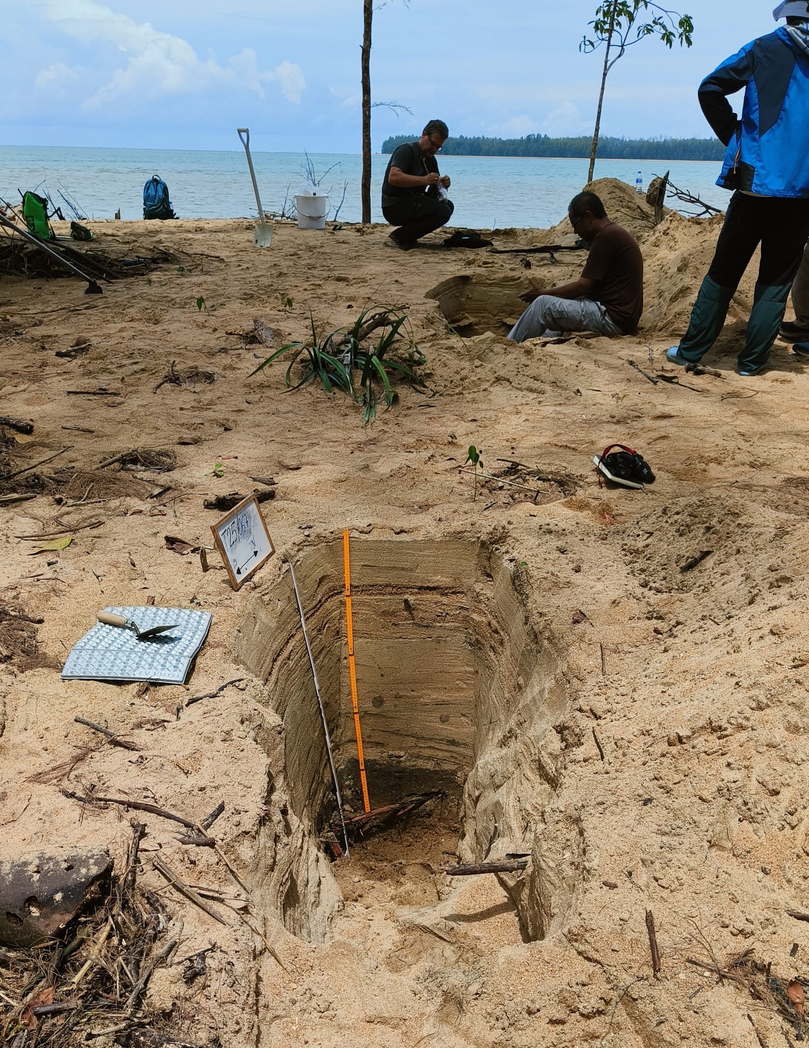 Andaman Sea coastal field research