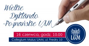 UAM szuka mistrza ortografii wśród poznaniaków! 