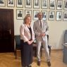 Ambassador of the Republic of Albaania to Poland visit to AMU