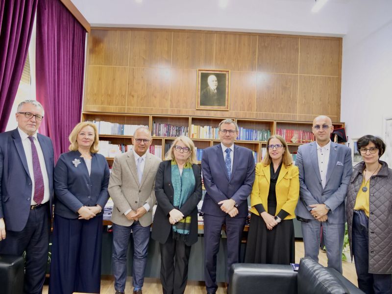Rector's visit to Univeristy of Tirana