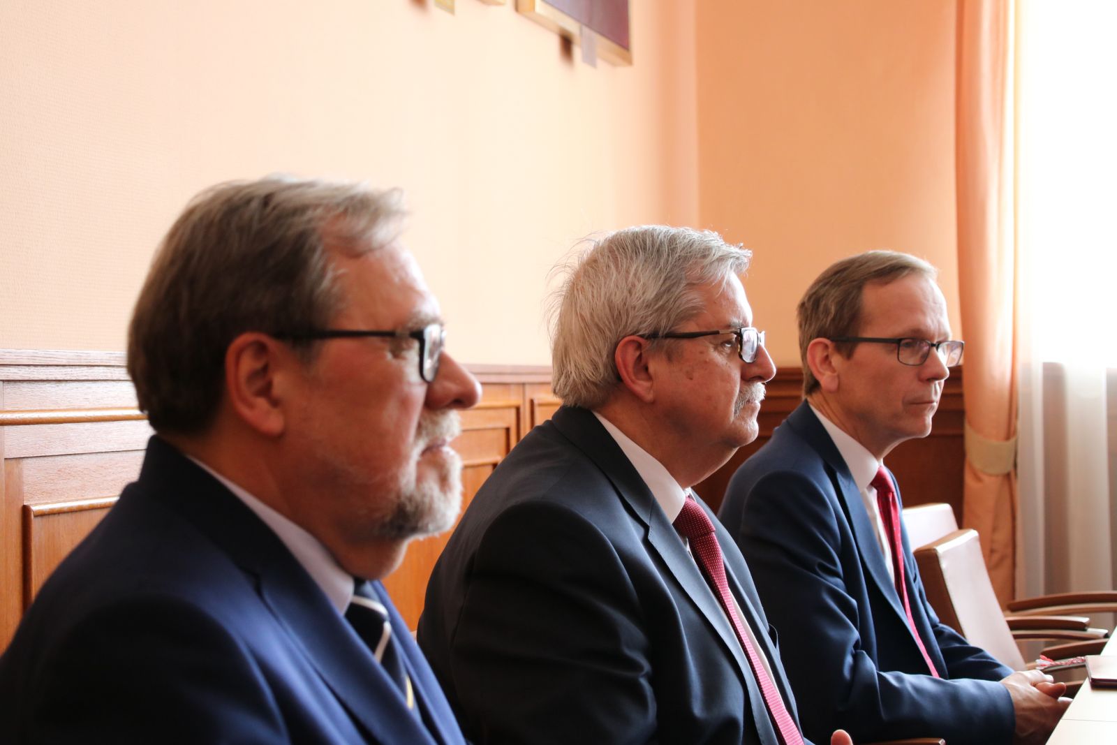 Rektorzy trzech uczelni