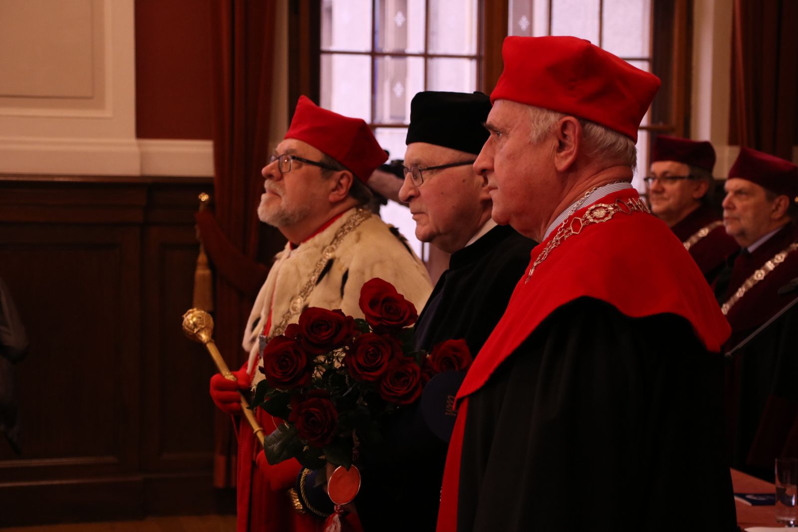Zdjęcie - uroczystość nadania tytuł doktora honoris causa Uniwersytetu im. Adama Mickiewicza w Poznaniu