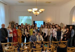 Representatives from eight Ukrainian Universities trained at the Debina Palace
