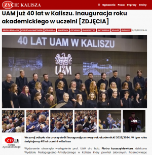 40 lat UAM w Kaliszu