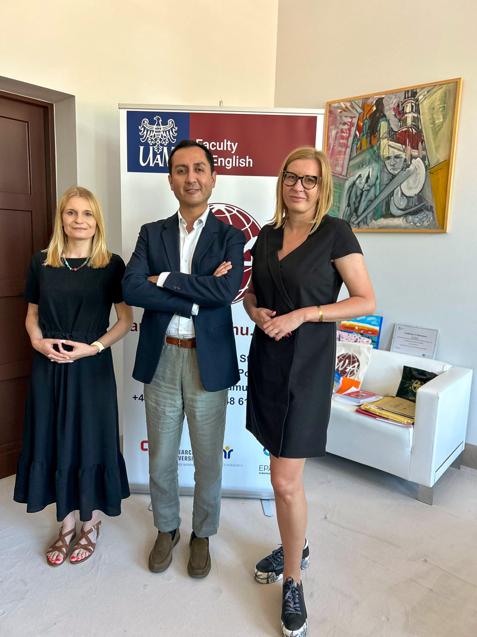 Internationalisation and academic exchange: AMU Faculty of English and UC Chile in the ERASMUS+ programme
