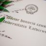  Honorary Doctorate award ceremony for Dr Justyna Prusinowska