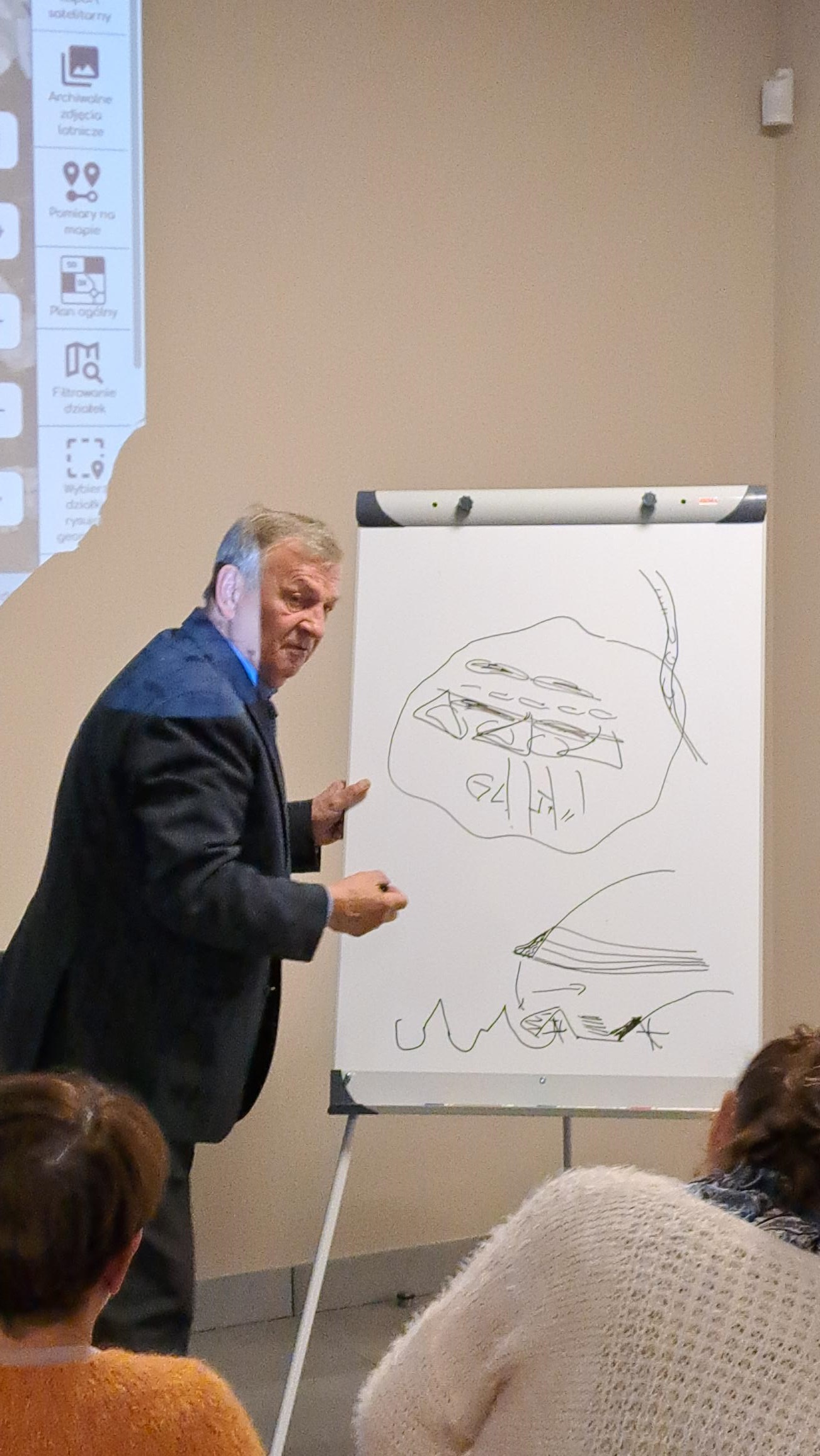 Prof. Leszek Kasprzak objaśnia „lodową historię” krajobrazu gminy Pobiedziska