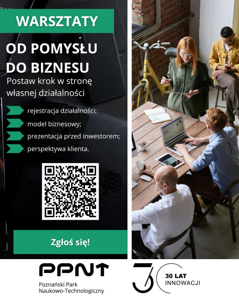 Grafika z informacjami o warsztatach