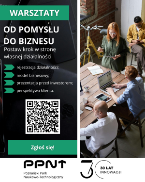 Grafika z informacjami o warsztatach
