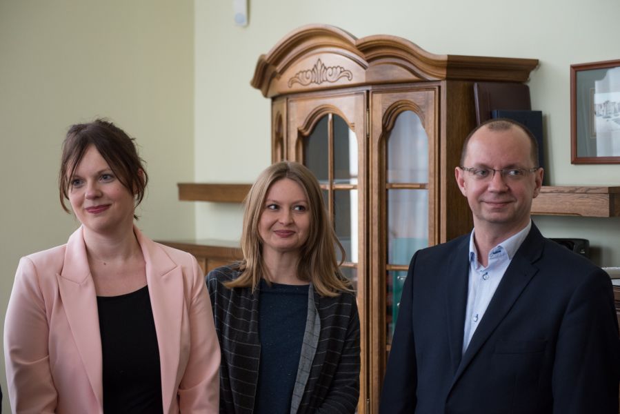 Spotkanie z przedstawicielami firmy Mobica, z którą UAM podpisał umowę o współpracy