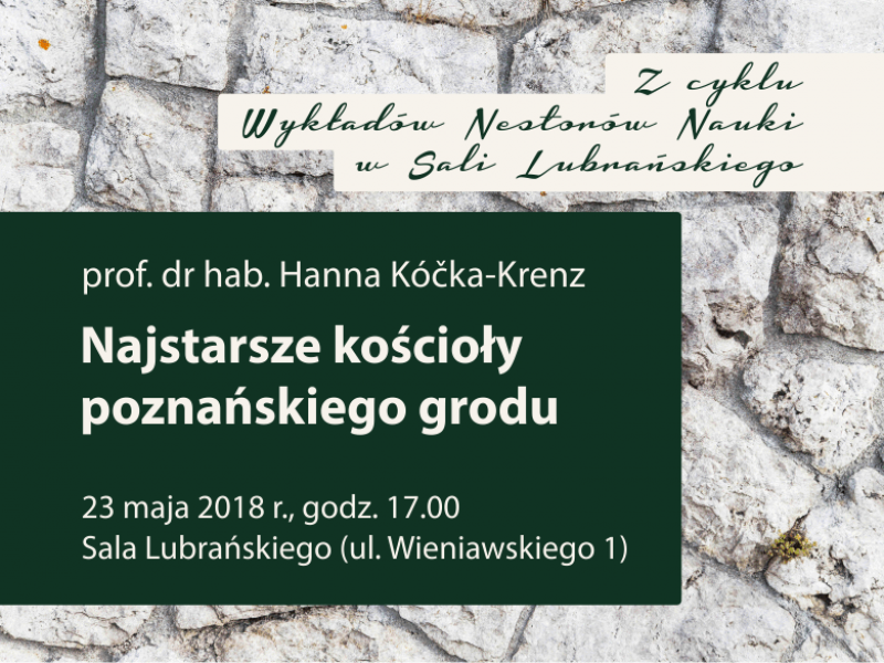 Wykład profesor Hanny Kóčki-Krenz