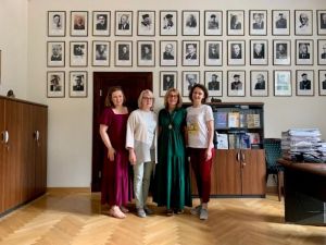 Foreign guest visits the Faculty of Polish and Classical Philology