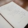 Ambassador's of thr Republic of Albania to Poland signature in the Honorable Guests Book of the AMU