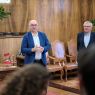 Prorektor prof. Michał Banaszak oraz prof. Bronisław Marciniak