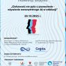 Plakat II Konferencji Tematycznej „Szkoła Pozytywnych Relacji” organizowanej przez Uniwersytet im. Adama Mickiewicza w Poznaniu. Tytuł konferencji: „Ciekawość nie pyta o pozwolenie – ożywianie wewnętrznego JA w edukacji”. Termin: 28.10.2025 r. Na środku kolorowa grafika z trzema profilami twarzy. Na dole logotypy organizatorów, patronów honorowych (m.in. Wojewoda Wielkopolski, Marszałek Województwa Wielkopolskiego, Wielkopolski Kurator Oświaty, Ogólnopolski Operator Oświaty) oraz patronów medialnych (TVP3 Poznań, magazyn Kreatywny Wychowawca). W tle wzór przypominający linie papilarne.