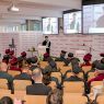 Prof. Marek Kwiek podczas przemowy w trakcie uroczystości