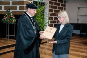  Honorary Doctorate award ceremony for Dr Justyna Prusinowska
