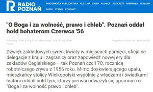 Print screen z artykułu