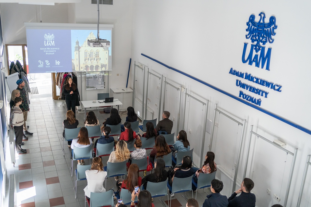 Internship participants during workshop at the AMU Welcome Centre