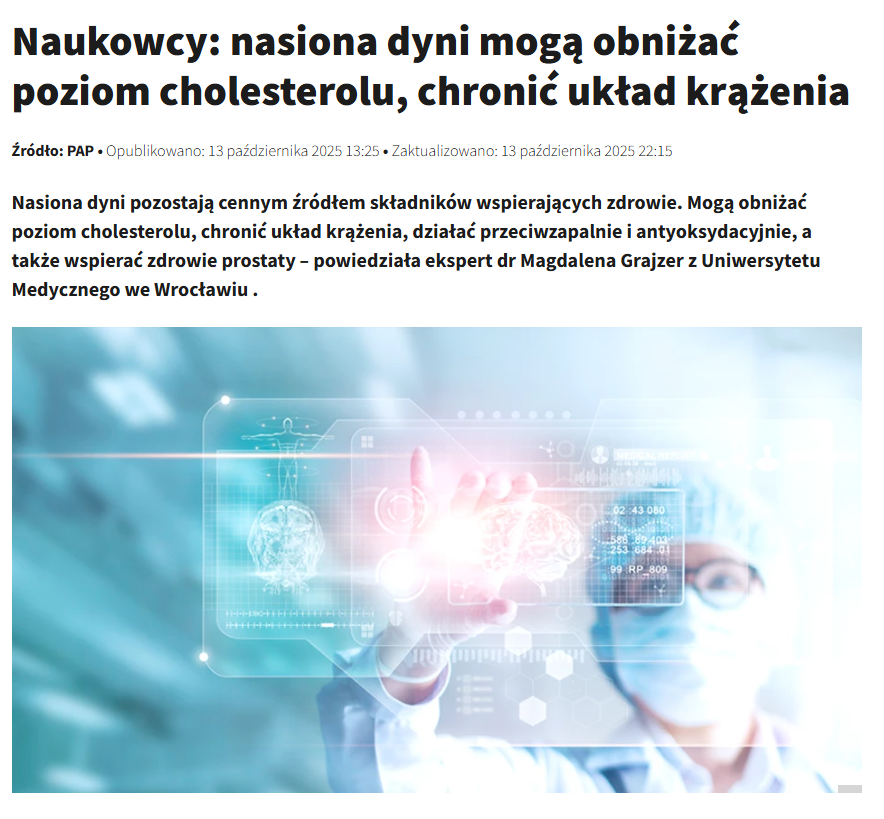 Print Screen artykułu.