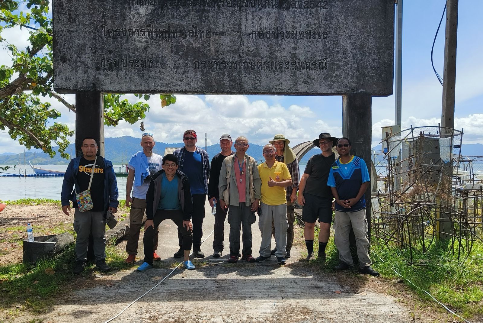 Andaman Sea coastal field research