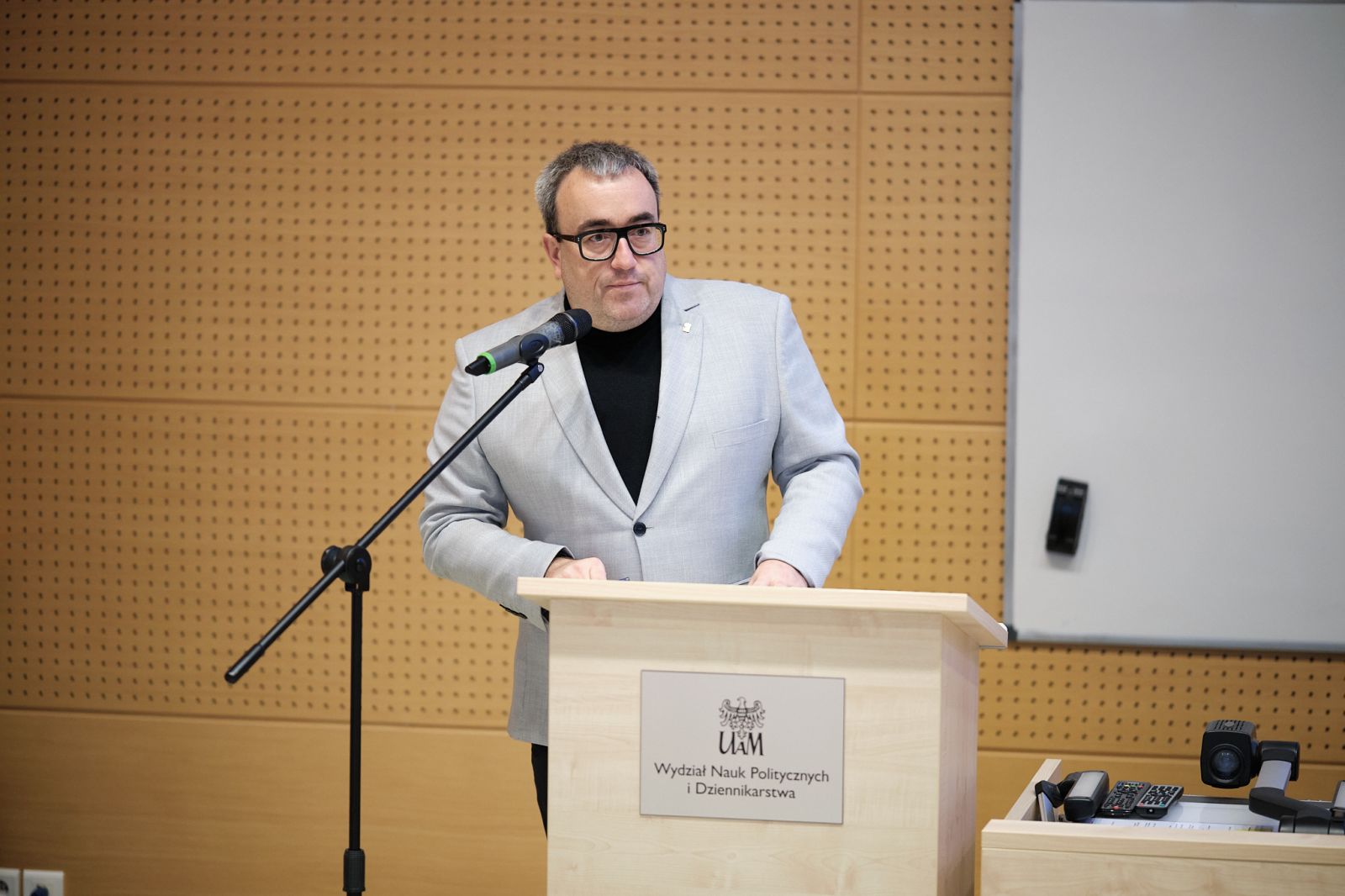 Wystąpienie prof. Szymona Ossowskiego