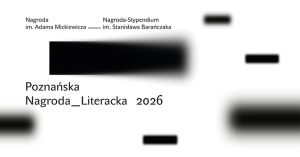 Logo Poznańskiej Nagrody Literackiej 2026