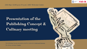 Presentation of the Publishing Concept and Culinary Meeting