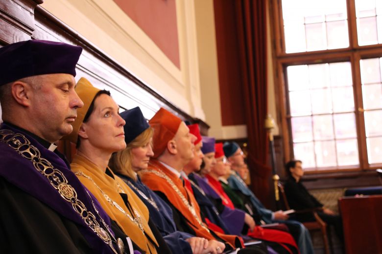 Uroczystość nadania tytułu Doktora Honoris Causa profesorowi Rolfowi Fieguthowi