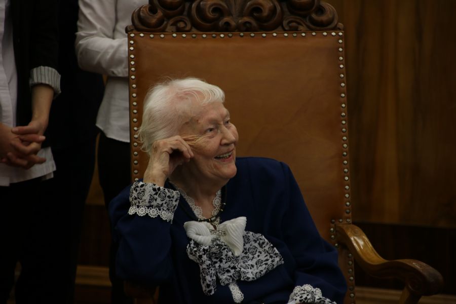 Pani profesor Krystyna Daszkiewicz