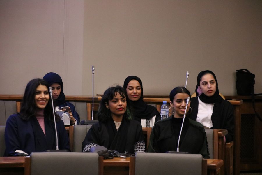 Delegacja studentek z Prince Sultan University z Arabii Saudyjskiej