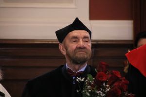 Profesor Lech Drewnowski z odnowionym doktoratem 