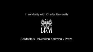 Condolences to the Charles University Community in Prague