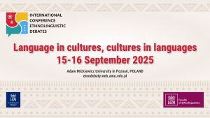 The propotional poster of the International Conference 