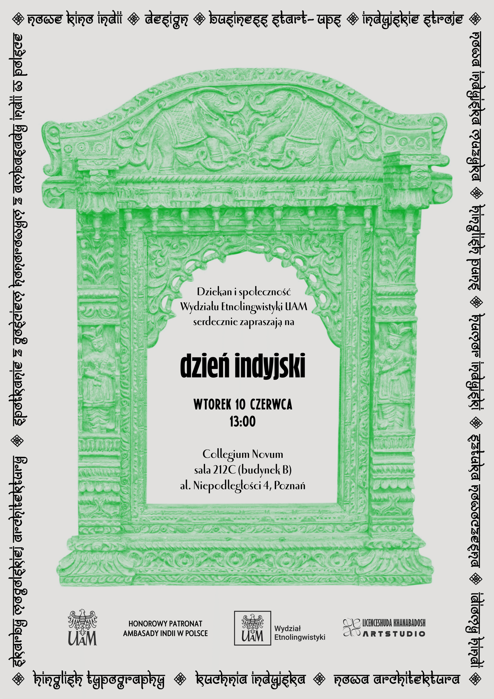 Grafika promocyjna Dnia Indyjskiego
