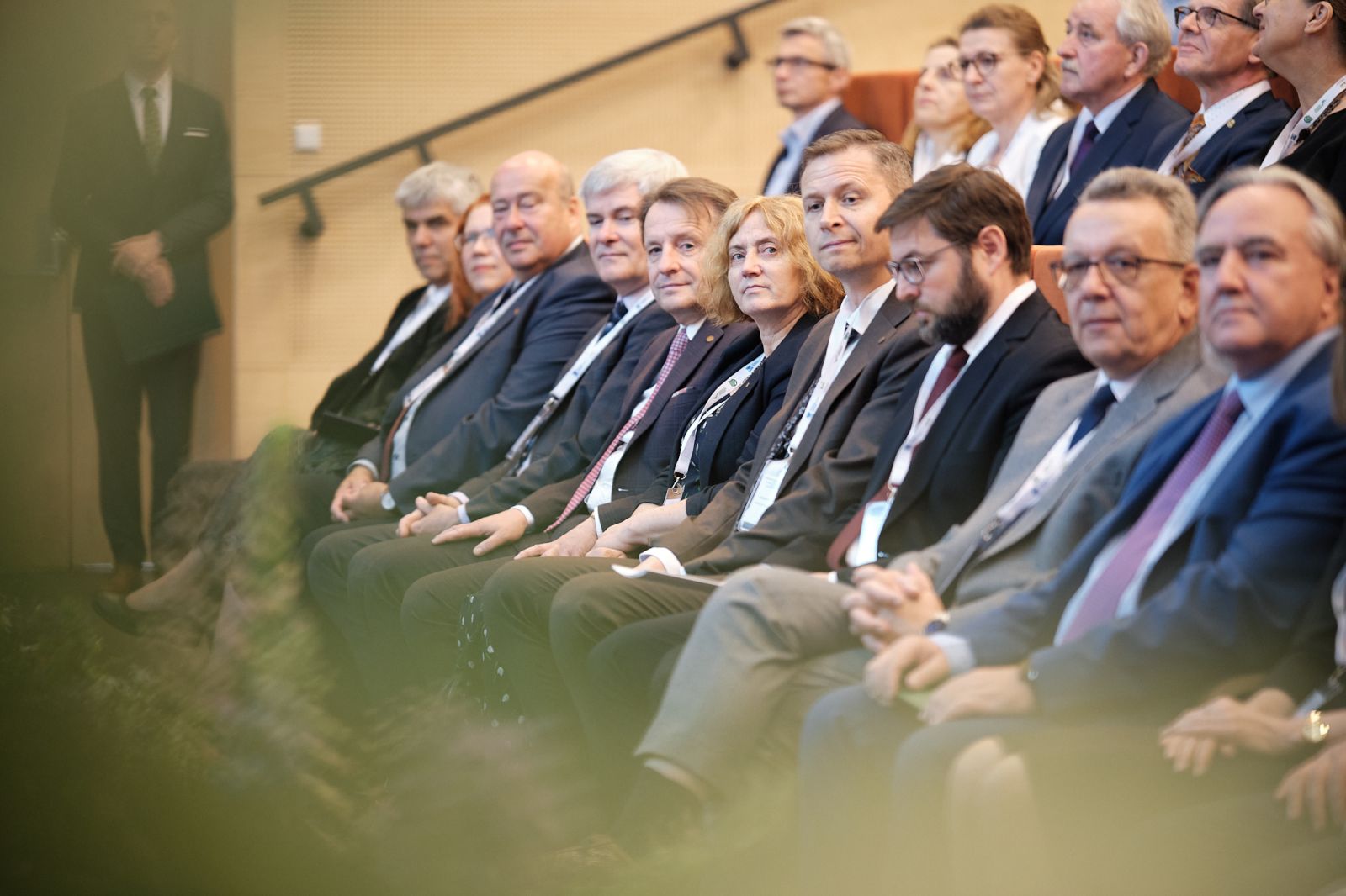 Uczestnicy konferencji podczas wydarzenie na Uniwersytecie Przyrodniczym.