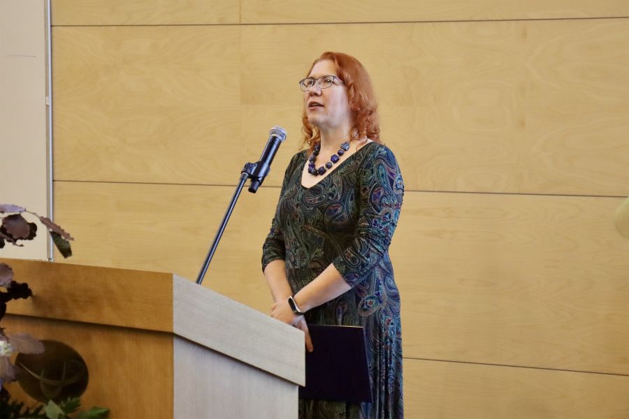 Dyrektorka Ogrodu Botanicznego UAM, prof. Justyna Wiland-Szymańska.