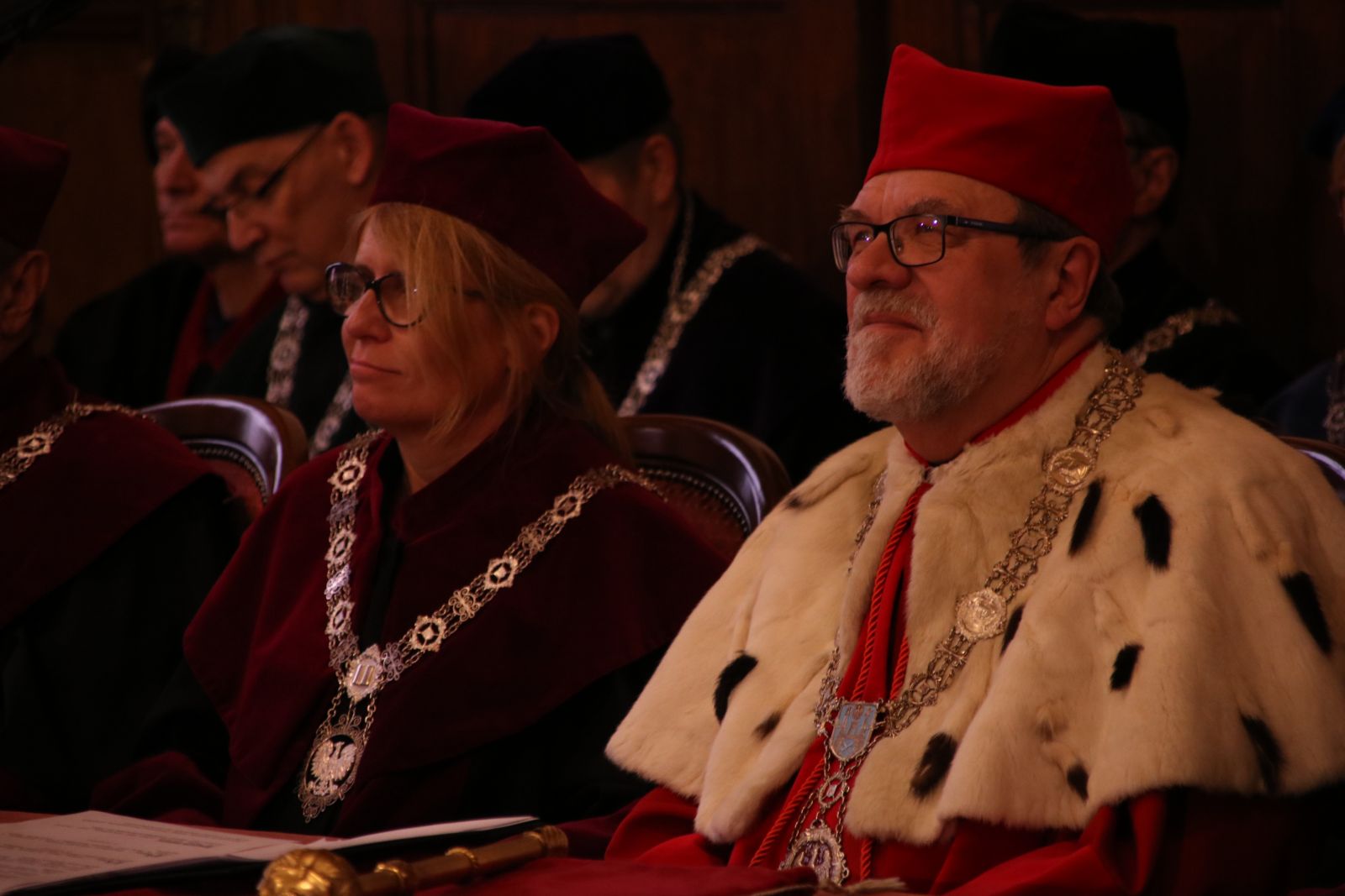 Zdjęcie - JMR prof. UAM dr hab. Andrzej Lesicki  i prorektor ds. studenckich  prof. dr hab. Bogumiła Kaniewska