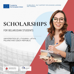 Scholarships for Belarusian students - deadline: September 6!