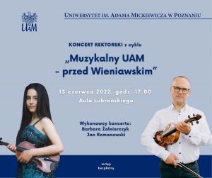 Koncert rektorski „Muzykalny UAM – przed Wieniawskim”