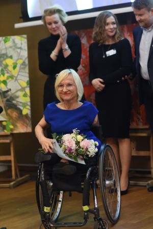 Anna Rutz was honoured with the Willy Aastrup Accessibility Award
