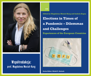 Prof. Magdalena Musiał-Karg has co-edited a recent book on elections during a pandemic